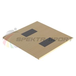 Купить Помост тяжелоатлетический 3х3х0,1м, рез. амортизаторы 1х0,5х0,04м в Южно-Сухокумске 