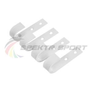 Купить Крюки подвесные (к-кт. 4 шт) для турника белые в Южно-Сухокумске 